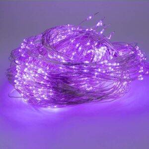 Cascada Led s/forro Morado 85-240V