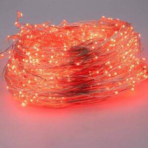 Cascada Led s/forro Roja 85-240V
