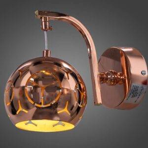 Arbotante Base RD Esfera Cobre 14W 3 Pasos